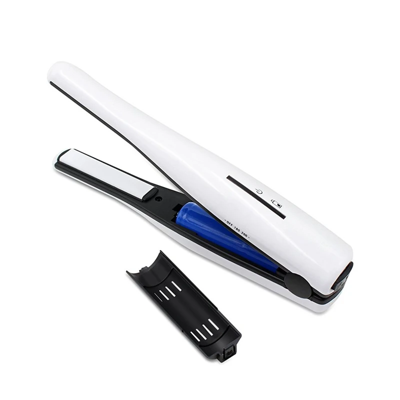 Мини Беспроводная Плойка для завивки USB Перезаряжаемый выпрямитель волос