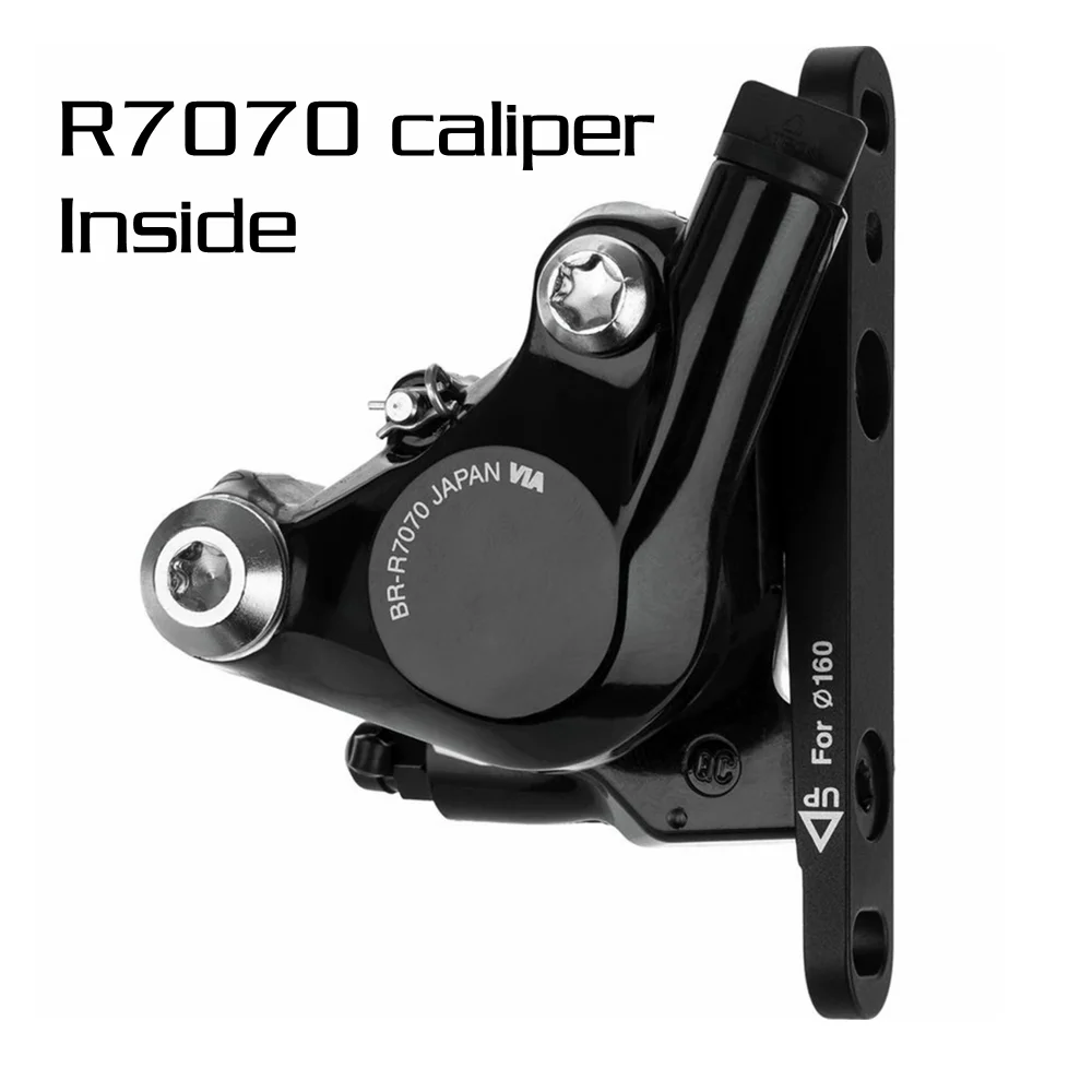 Shimano R7070 Гидравлический дисковый тормоз 105 шоссейный велосипед плоский монтажный