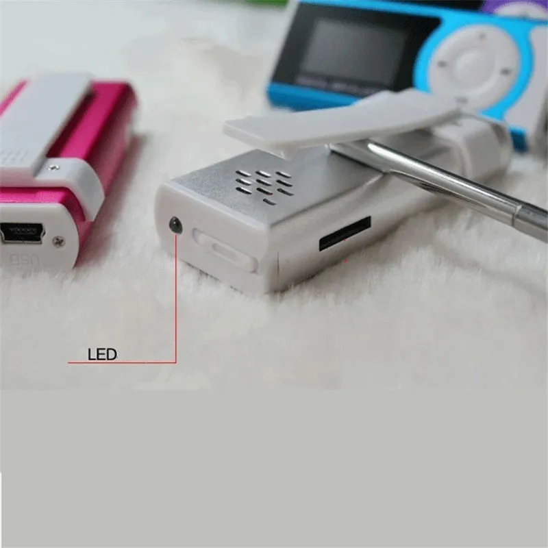 Новый мини USB MP3 плеер с ЖК экраном и зажимом медиаплеер поддержкой 16 Гб Externa Micro