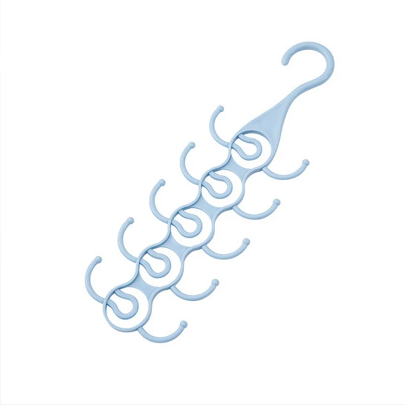 Clothes Hook 10 Multi-Function Tie Scarf Stand Bag Storage Rack Wardrobe Belt Hanger | Дом и сад