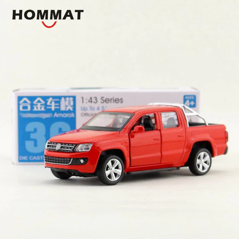 Модель автомобиля-пикапа HOMMAT Amarok литой металлический автомобиль масштаб 1:46 |