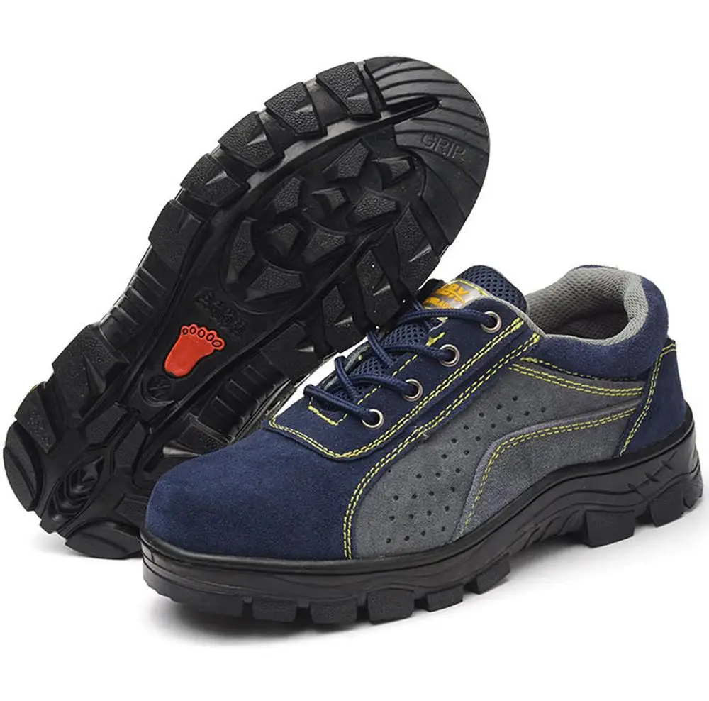 Мужские кроссовки со стальным противоскользящим покрытием Спортивная обувь