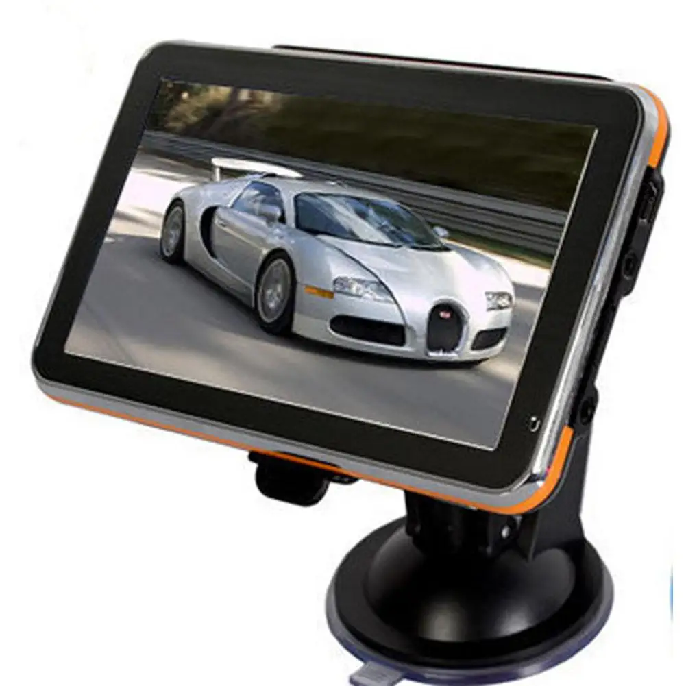 Dragonpad 5 дюймов gps навигация Wince голосовое руководство автомобильный навигатор с бесплатной Европейской картой Встроенная вспышка 256 м+ 8 Гб