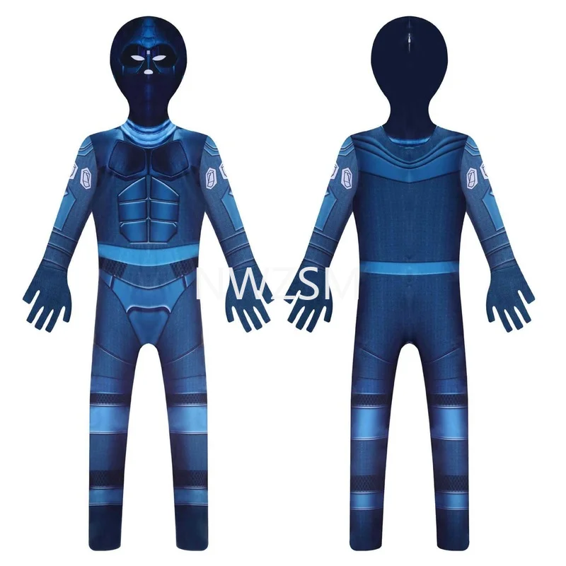 

Милые костюмы на Хэллоуин, комбинезон для косплея, платье для игры, черные платья, костюм для мальчиков с изображением двух предметов