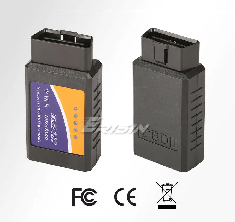 Erisin ES380 OBD2 WiFi сканер адаптер для устройств iOS Android|Эквалайзеры| |