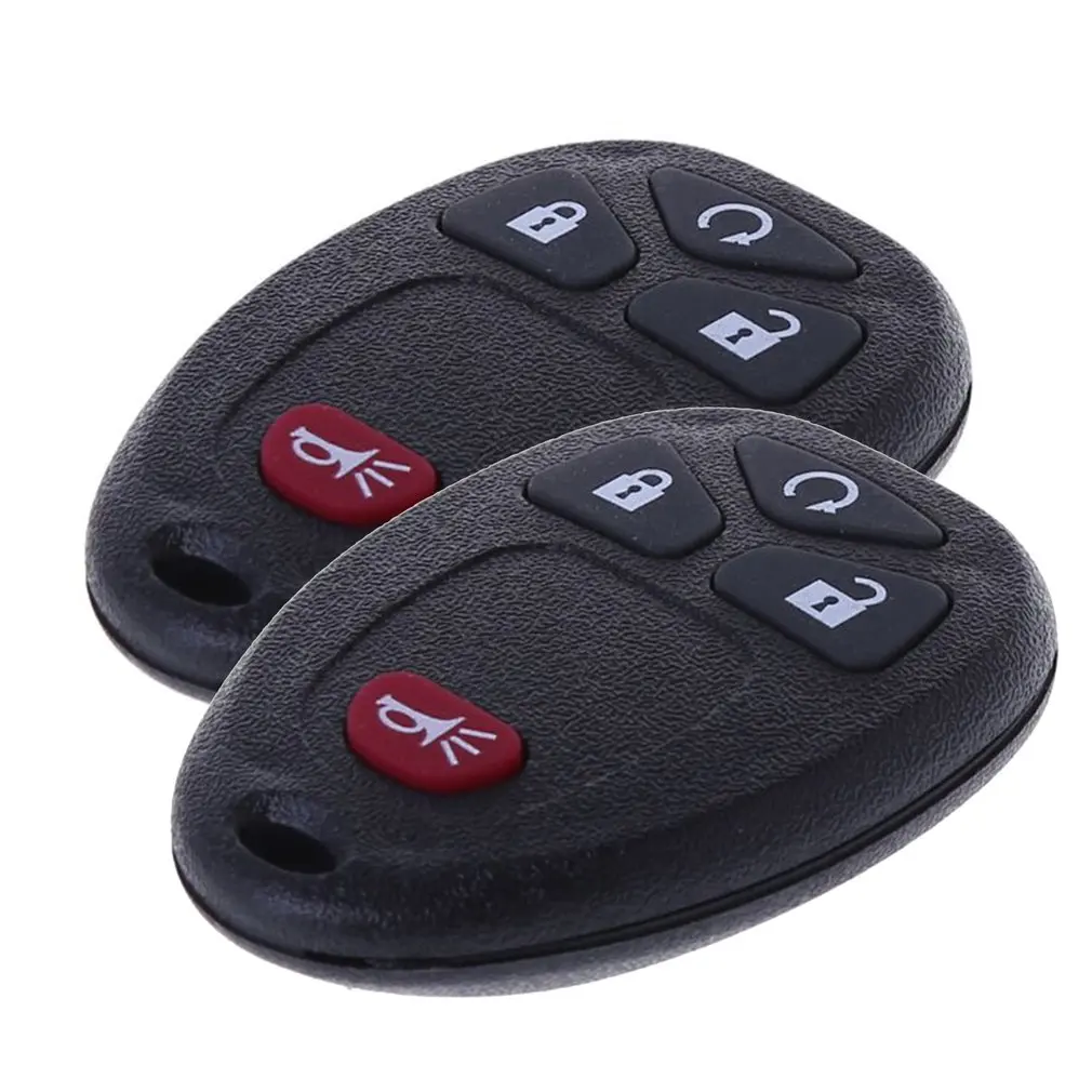 

2 Pieces 4 Button Remote Control Car Key FCCID:15114374 KOBGT04A 315 Frequency Flexible Automobile Key