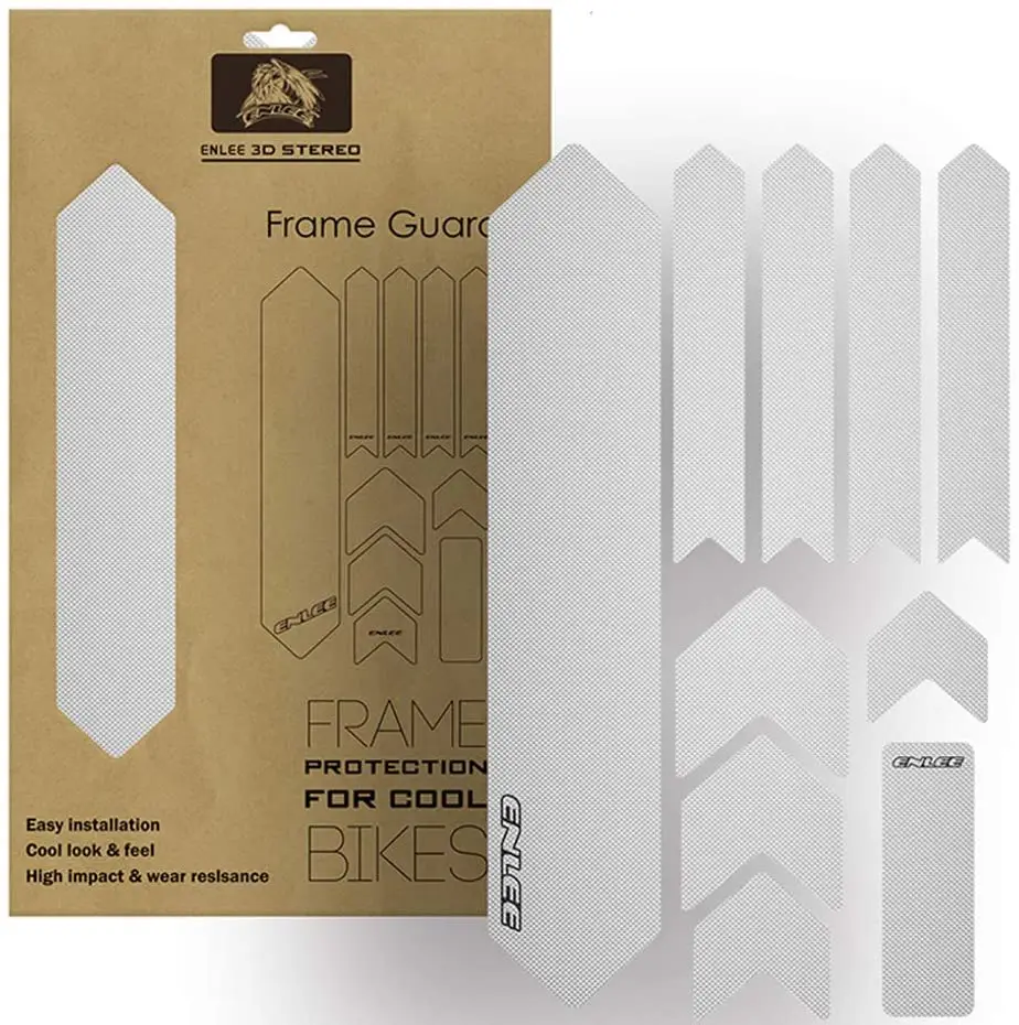 Bicycle Protective Sticker Scratch-resistant Mountain Bike Frame Front Fork Protective Film Chain Frame Safety Tape Protector
