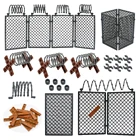 Военный аксессуар армейская сцена база барьер колючая проволока солдат кубики MOC строительный блок изоляционная сетка детали игрушки подарок для детей