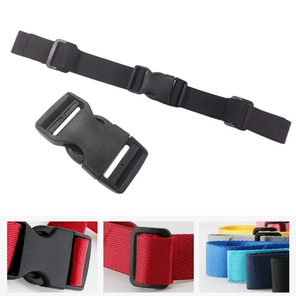 

Регулируемая сумка, рюкзак, лямки, грудь Зажим для ремня безопасности, пряжка для ремня H4N8