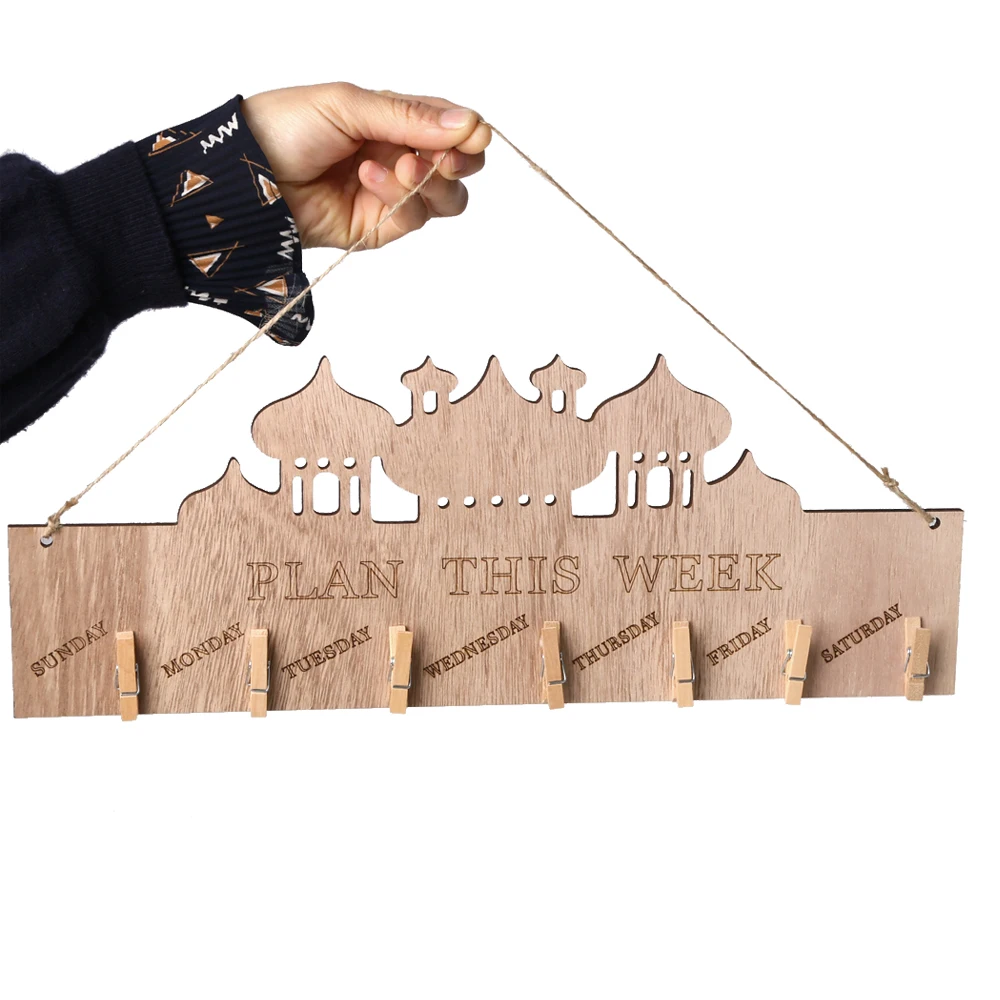 ИД Мубарак Рамадан деревянная страна Ид аль Фитр семейный список ювелирных