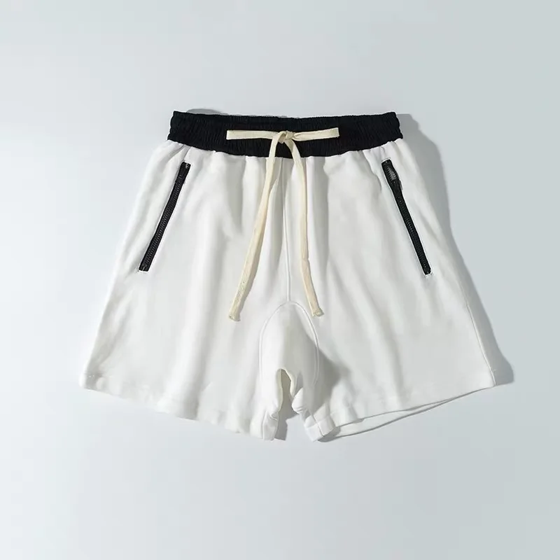 

High quality fashion brand SS20 fog essentials men's sports shorts Polychromatic cotton material High street style casual shorts