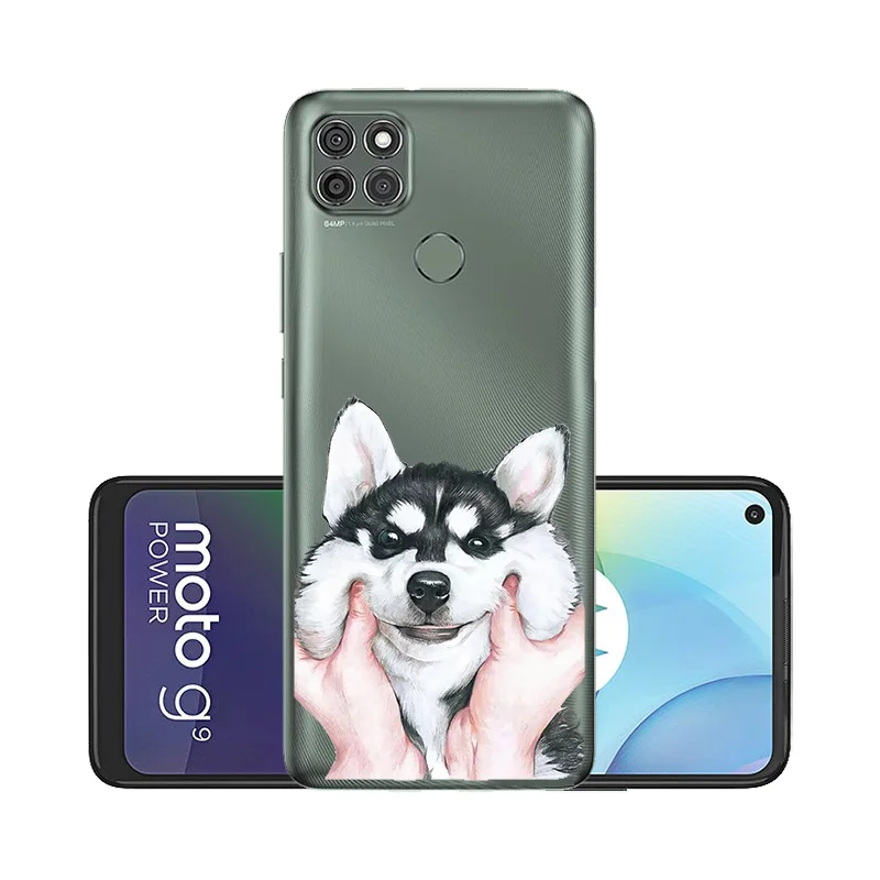 

Ultra-thin Case For Moto G9 Power Case Silicon Transparent Protective Bumper Moto One Action Vision Power Pro Cover Capa Shell