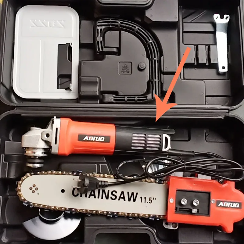 

Angle Grinder Bracket Logging Saw Chain Wood Home DIY 220V Versatile Electric Household Cutting Grinding 3KG Sanding Sawmilling
