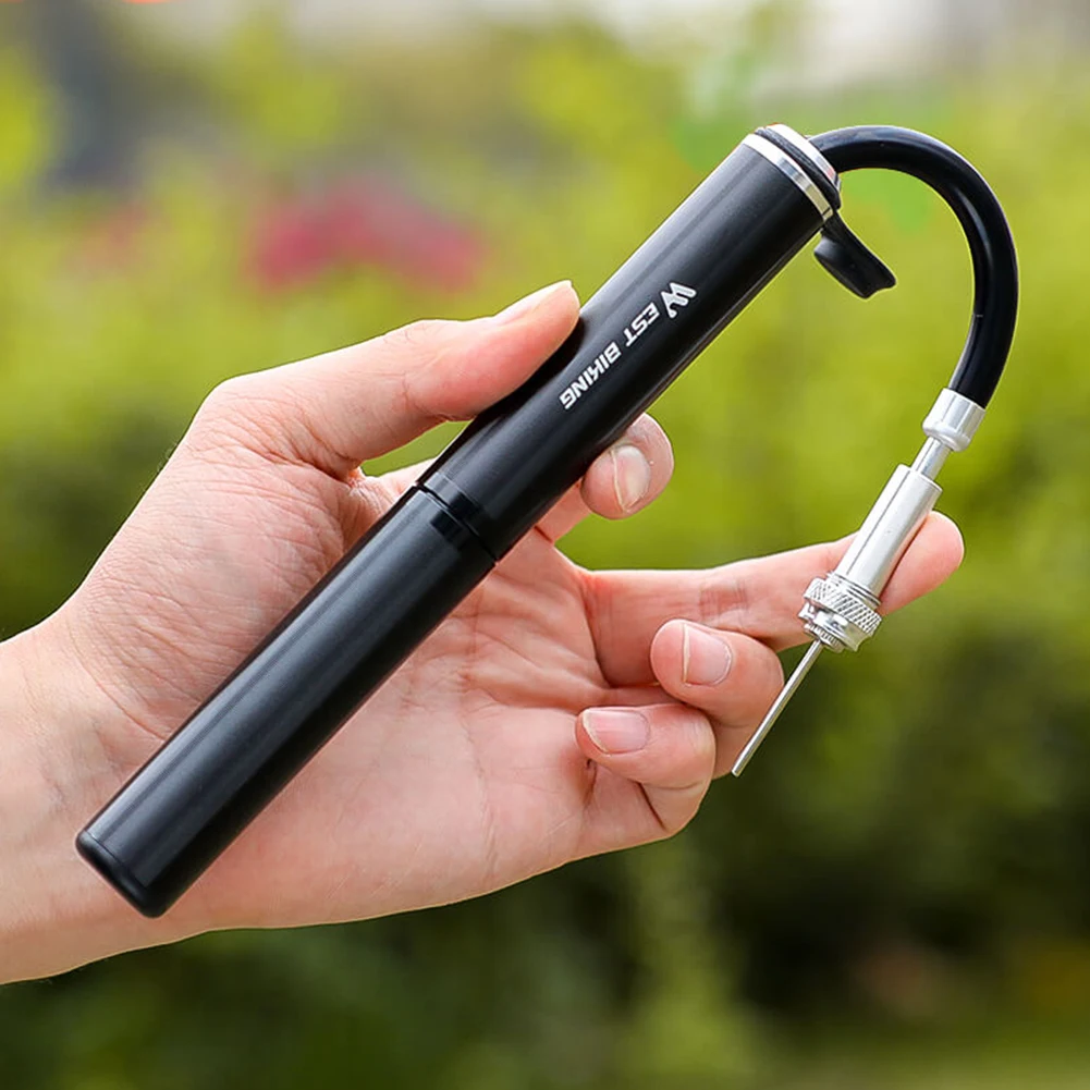 

WEST BIKING Bicycle Pump 160PSI MTB Road Bike Pump Mini Cycling Inflator Presta Schrader Valve Hose Pumps Bicycle Accessories