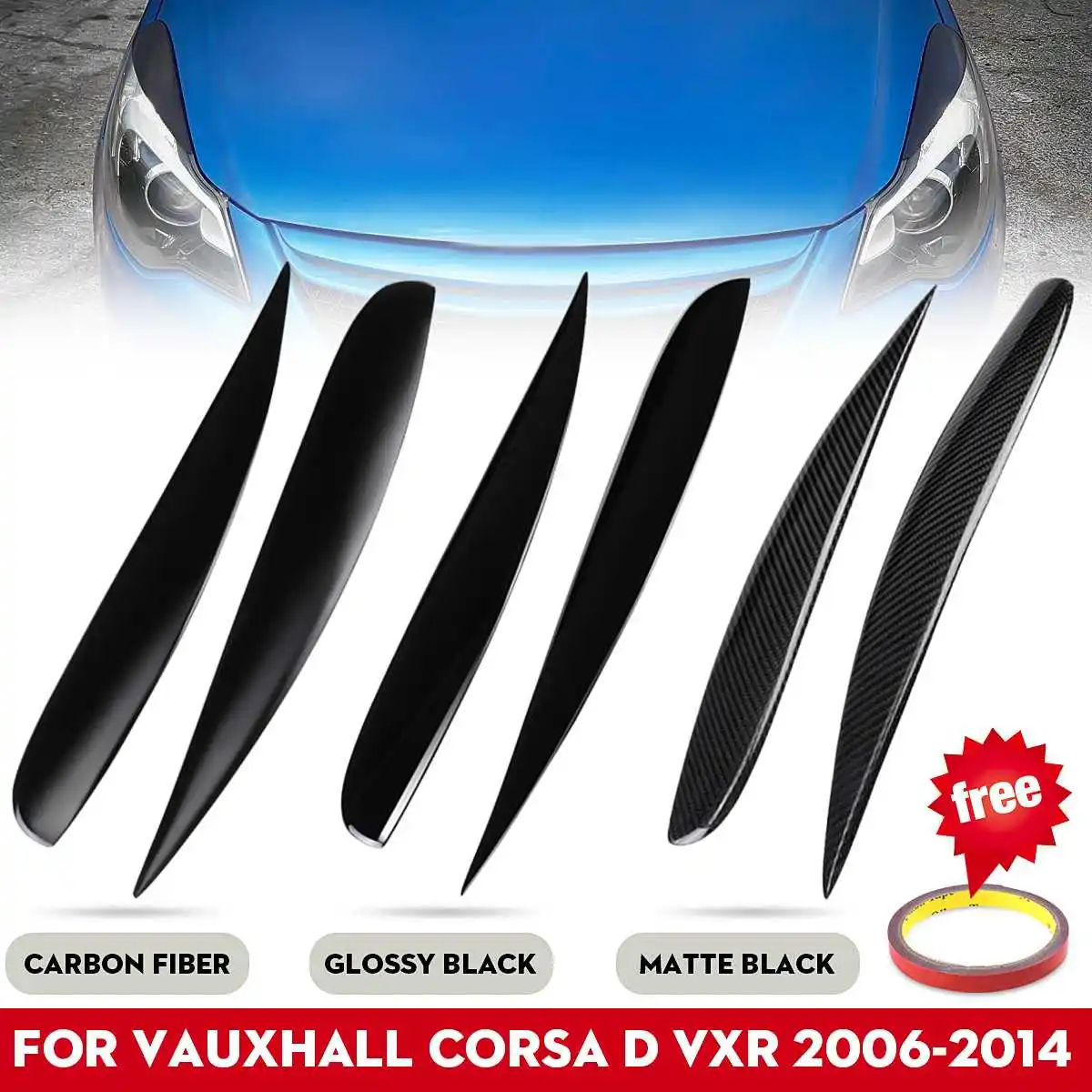 

Защитная Наклейка для передних фар Vauxhall Corsa D VXR 2006-2014
