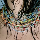 Женское Ожерелье из бисера ручной работы, ожерелье с цветами маргаритки и бусинами, богемное Ювелирное Украшение, 2021