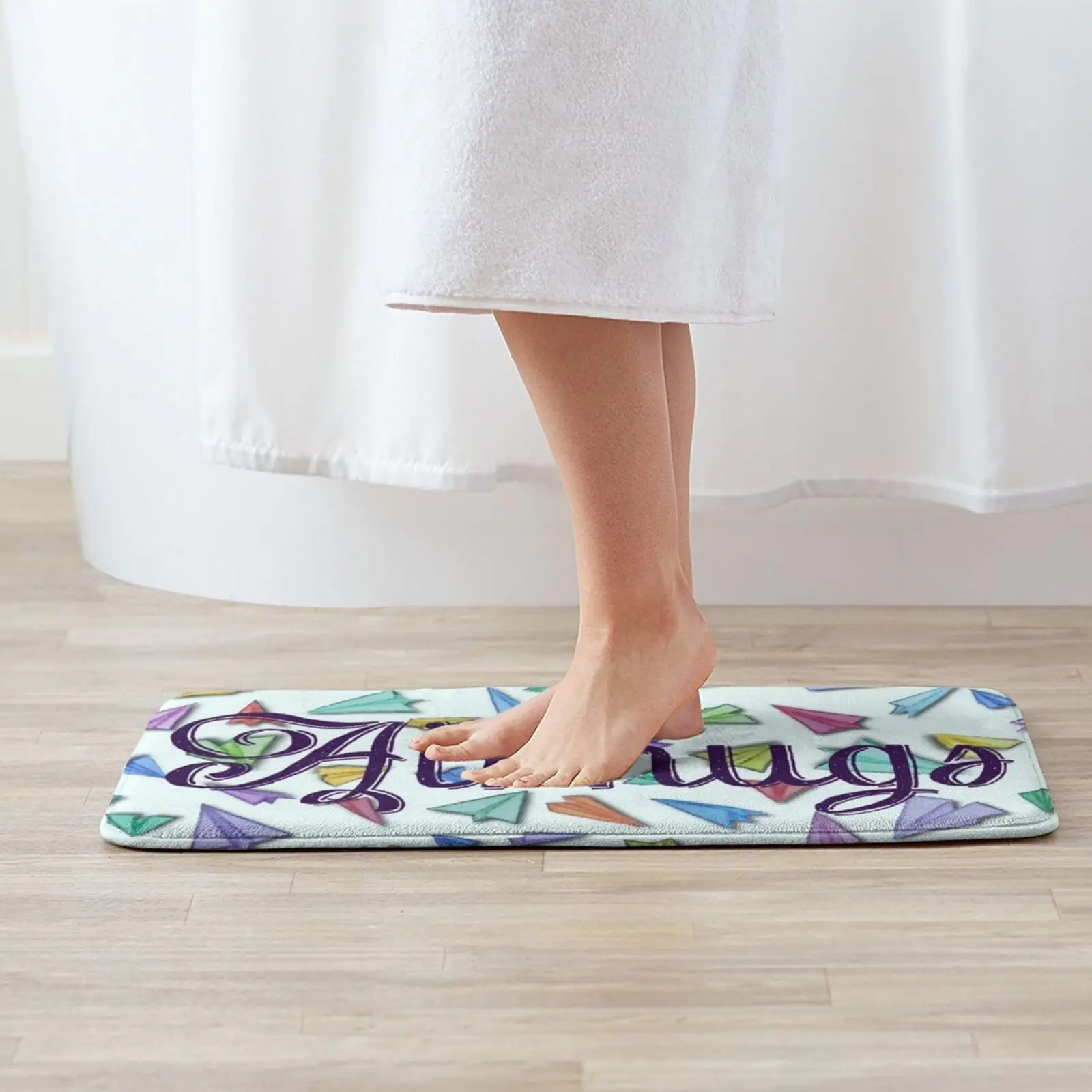 Коврик для самолета бумажный нескользящий коврик спальни