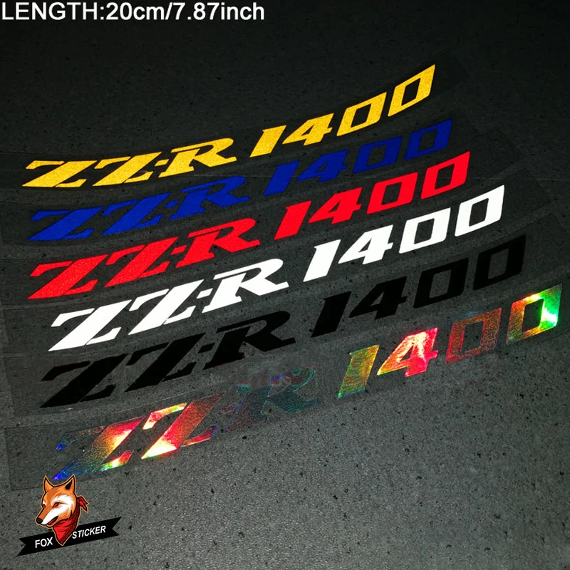

Motorcycle Stickers Decals Motorcycle Body Wheel Rims Fairing Helmet Tank Pad Label Logo for KAWASAKI ZZR1400