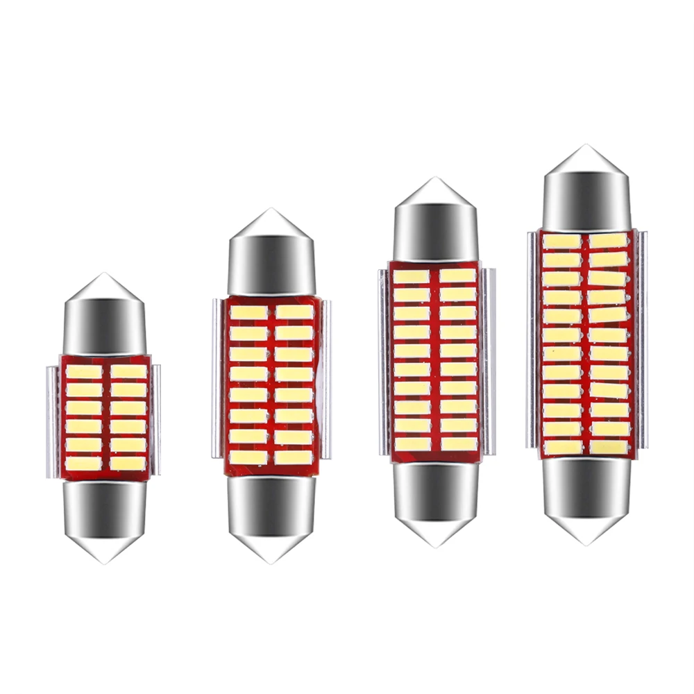 

1x C5W LED Bulb Canbus Festoon 31mm 36mm 39mm 41mm LED Light Canbus No error Car Interior Dome Reading Light License plate Lamps