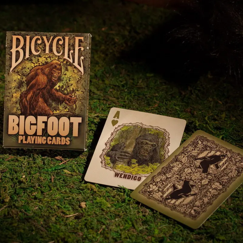 BigFoot колода игральных карт USPCC для велосипеда коллекционная игра в покер