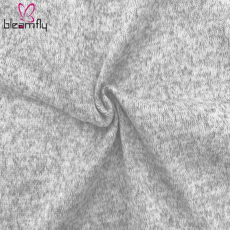 Сексуальный полосатый топ с бантом и длинным рукавом Осень-зима 2019 женские