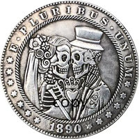 skeleton love hobo coin rangers coin us coin gift challenge replica commemorative coin replica coin medal coins collection