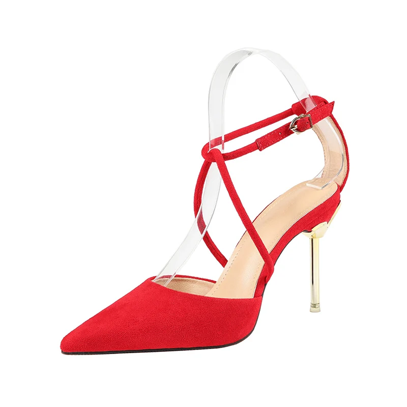 2019 г. женские летние босоножки на высоком каблуке 9 см милые туфли-лодочки из