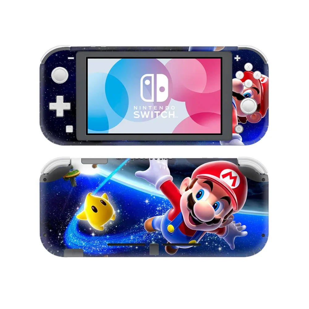 Супер Марио кожи стикеры Наклейка для nintendo переключатель Lite консоль и контроллер переключатель дорожный переключатель легкий протектор кожи виниловая наклейка