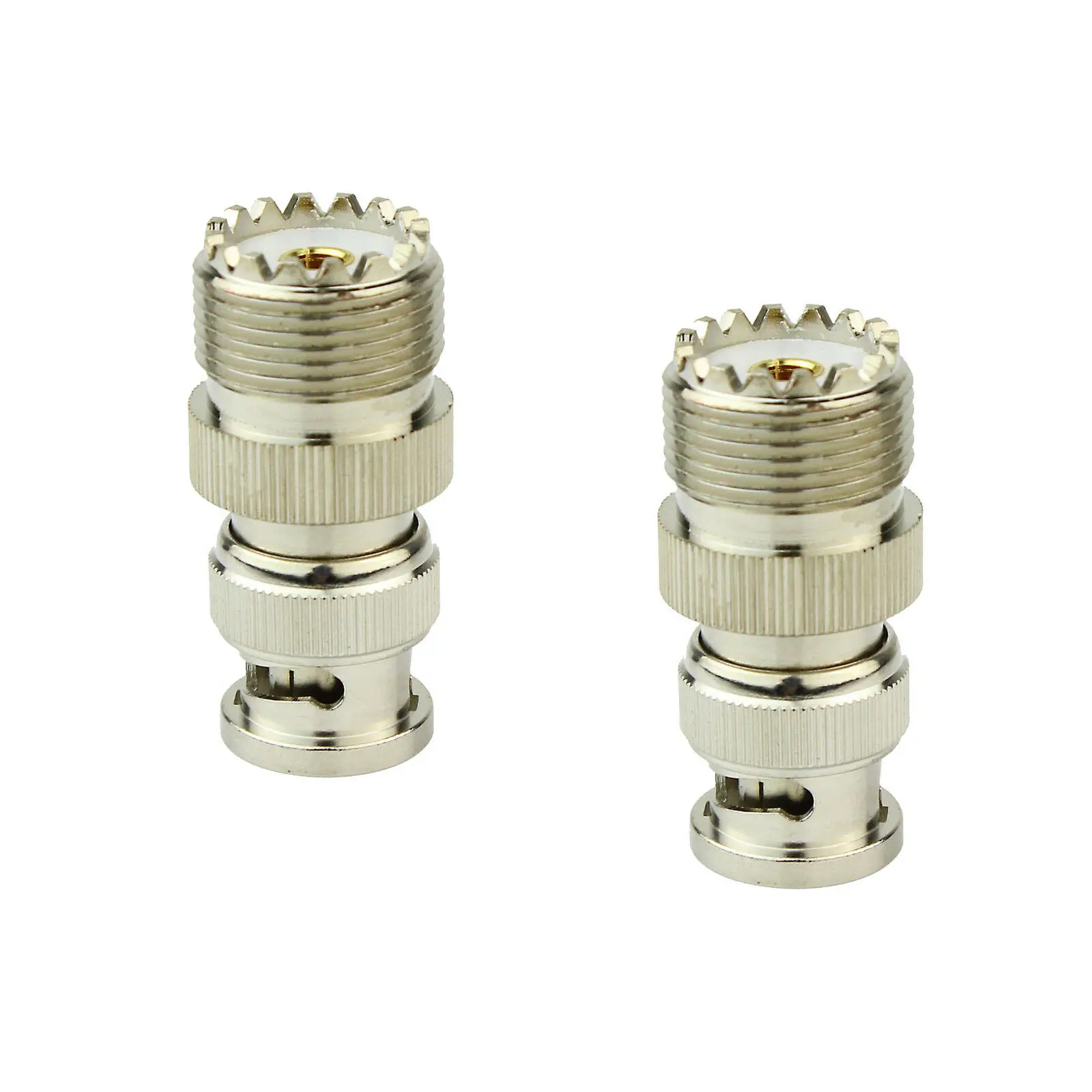 

10 pcs SL16/UHF Female Jack To BNC Male Plug Radio Antenna Connector Adaptor for CCTV Camera