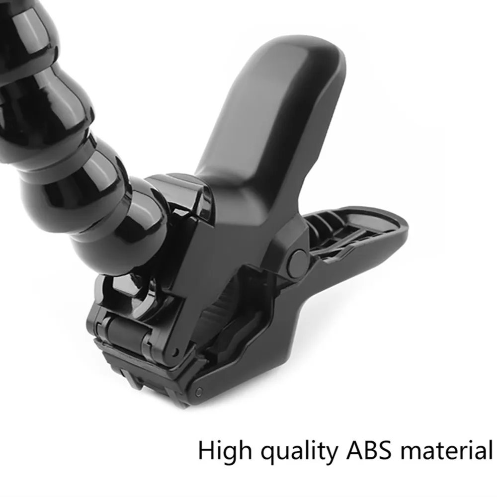 Держатель с зажимом и регулируемым гусиным кронштейном для Gopro Hero SJCAM SJ4000 SJ5000|jaws