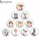 10 мм, 12 мм, 14 мм, 16 мм, 20 мм, 25 мм, 492 пузырьковая резинка в виде животных, микс круглых брелоков, 18 мм, амулетный браслет с кнопками