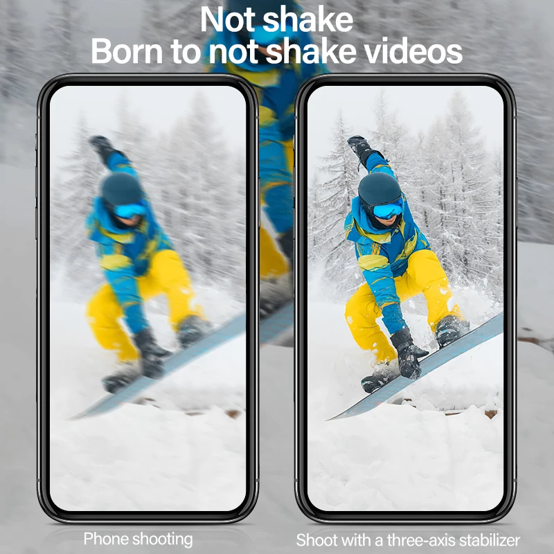 3-осевой ручной карданный стабилизатор универсальная селфи-палка для смартфона