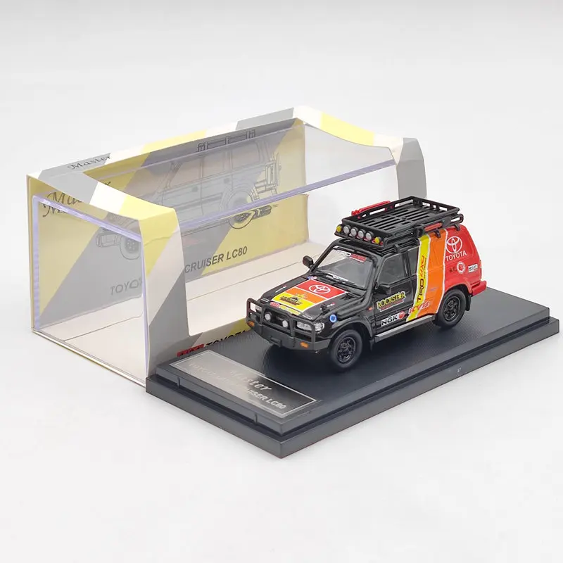Коллекция автомобилей Master TO ~ TA LAND CRUISER LC80 NGK модели с багажной полкой 1:64 |