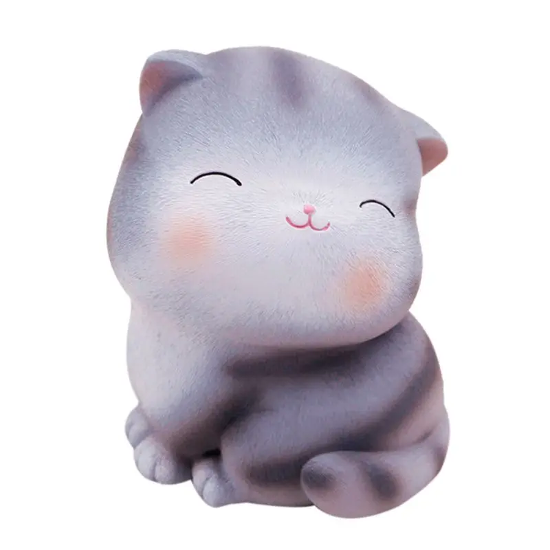 

Cute Lucky Cat Piggy Bank Cartoon Cash Coin Box Desktop Home Decor Child Gift