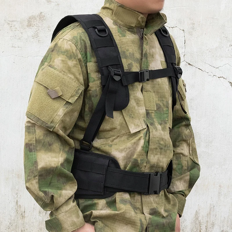 Molle Chest Rig Vest Accessories Vests Harness Padded Belt Outdoor Equipment | Спорт и развлечения