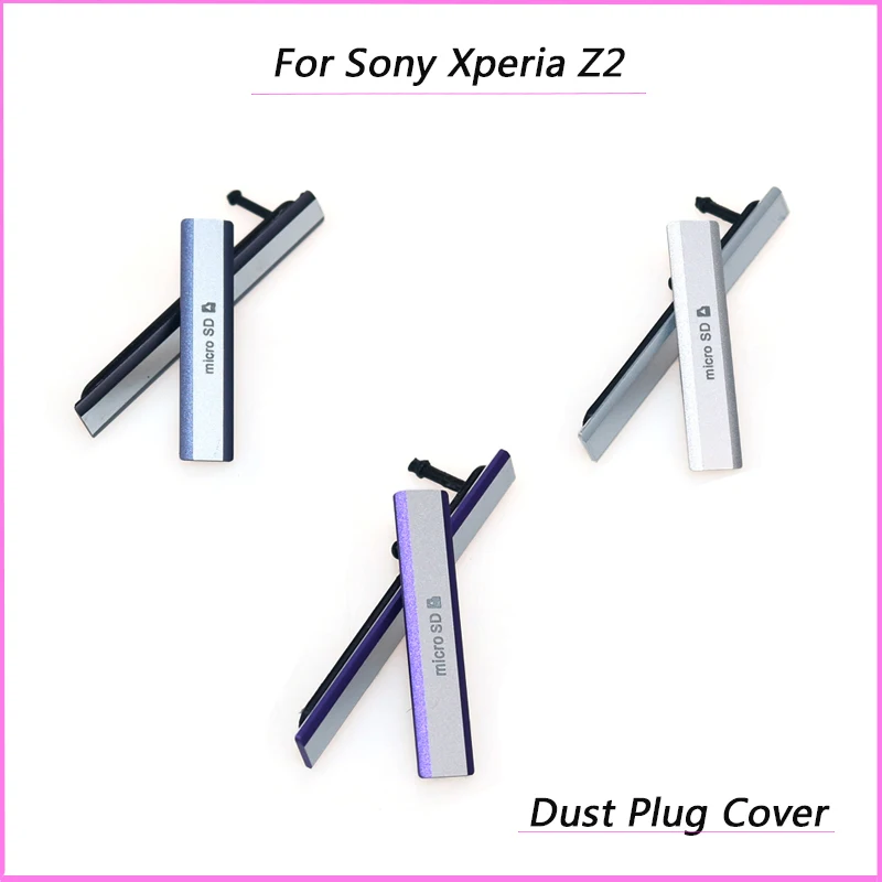 Новый пылезащитный чехол с разъемом для Micro SD USB + SIM карты Sony Xperia Z2 D6503 L50W D6502 D6543