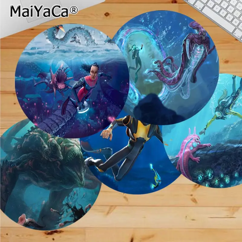 

Maiyaca New Designs Subnautica Rubber PC Computer Gaming mousepad Anti-Slip Laptop PC Mice Pad Mat gaming Mousepad