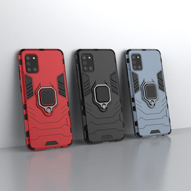 Чехол для телефона Samsung Galaxy A31 защитный чехол из поликарбоната с держателем