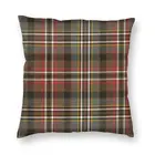 Модная популярная зеленая клетчатая наволочка в клетку, домашний декор, квадратная Наволочка на заказ, 40x40 см, наволочка для гостиной