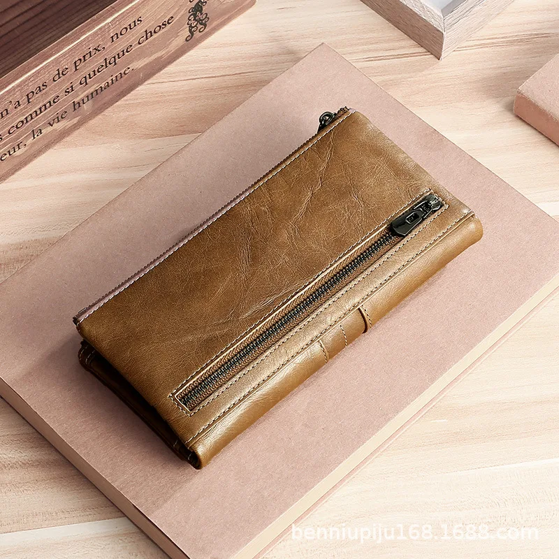 2019 новый женский кошелек на молнии с пряжкой длинный | Багаж и сумки