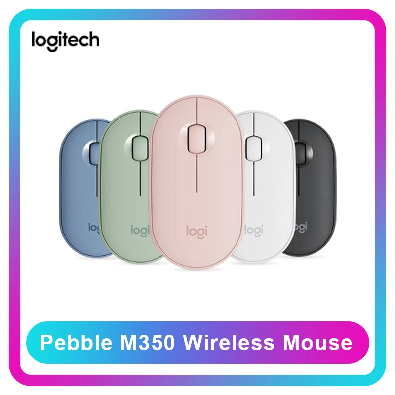 Мышь Logitech Pebble M350 Беспроводная оптическая Бесшумная 1000DPI 100 ГГц|Мыши| |