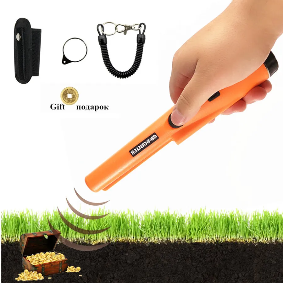 2021 NEW Pro Pinpointing Pointer Metal Detector GP-pointer Gold Target Static Alarm with Bracelet | Инструменты
