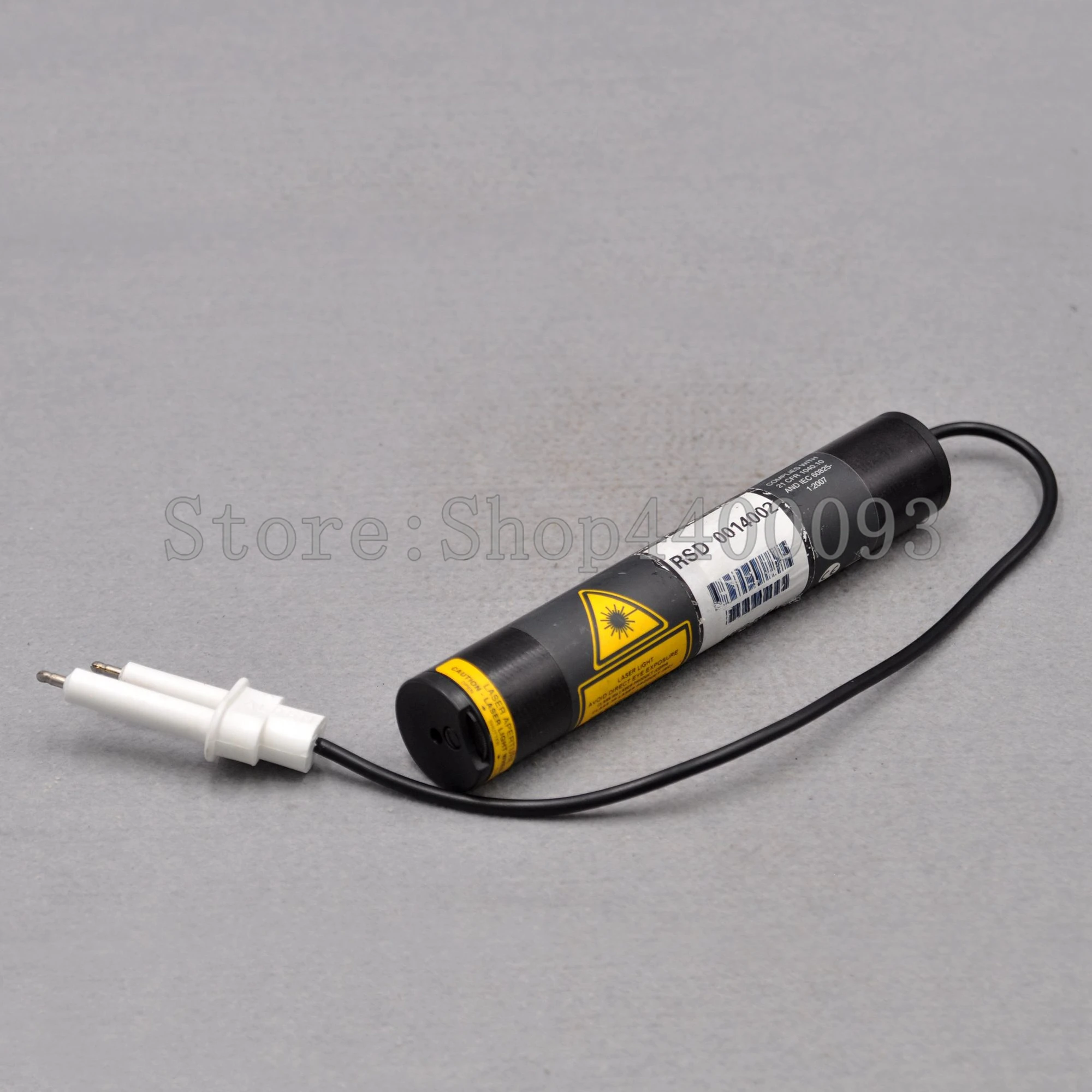 

MELLES GRIOT RSD 0014002 He-Ne laser head wavelength 632.8 nm maximum power less than 5 mW