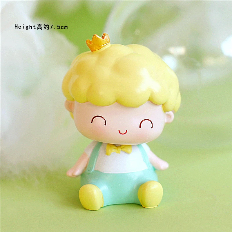 Корона принц белка торт Топпер для фотографий Декор лестница детский душ десерт