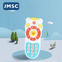 jmsc baby colorful%c2%a0early educational toys musical%c2%a0mobile%c2%a0phone tv remote control electric numbers learning machine kids teether