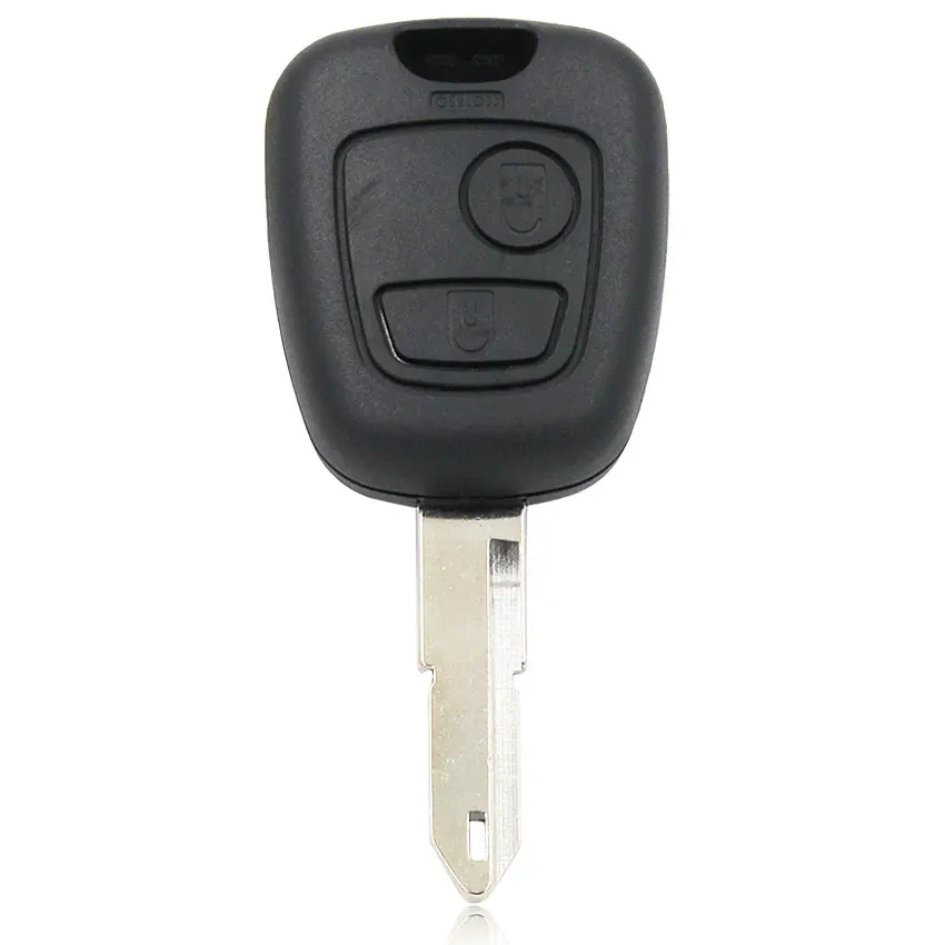 2 кнопки дистанционного ключа 433 МГц ID46 чип для Peugeot 106 206 207 306 307 Citroen C2 C3 C4 Xsara Picasso