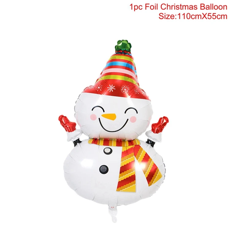 Snowman balloon Noel Рождественское украшение для рождественские украшения для дома деревянная подвеска Рождественский Декор рождественские воздушные шары - Цвет: Snowman balloon