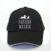 hakuna matata lion king baseball cap lion funny men hakuna matata trucker cap cool summer fashion brand snapback hat