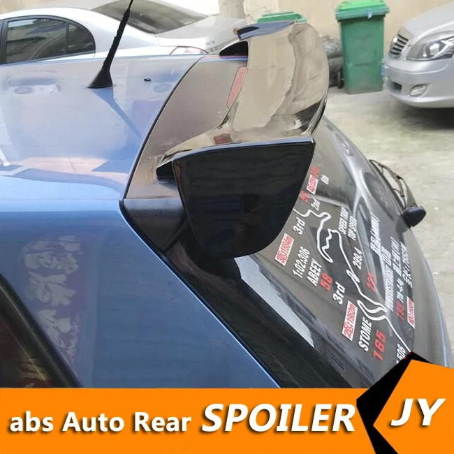 Для Volkswagen POLO спойлер 2002-2009 polo WX Высокое качество ABS Материал заднее крыло