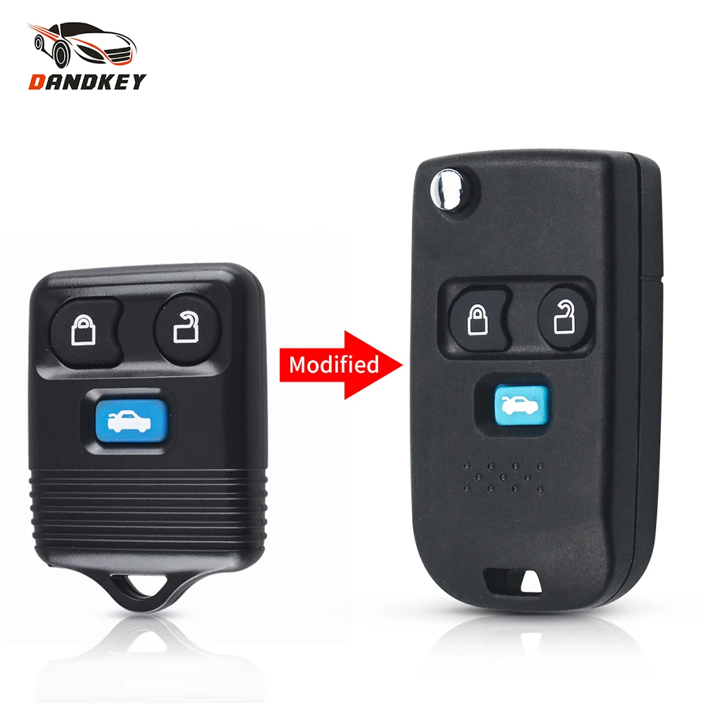 ФОБ для автомобиля чехол с 3 кнопками Ford Transit MK6 Connect 2000 2001 2002 2003 2004 2005 2006 |